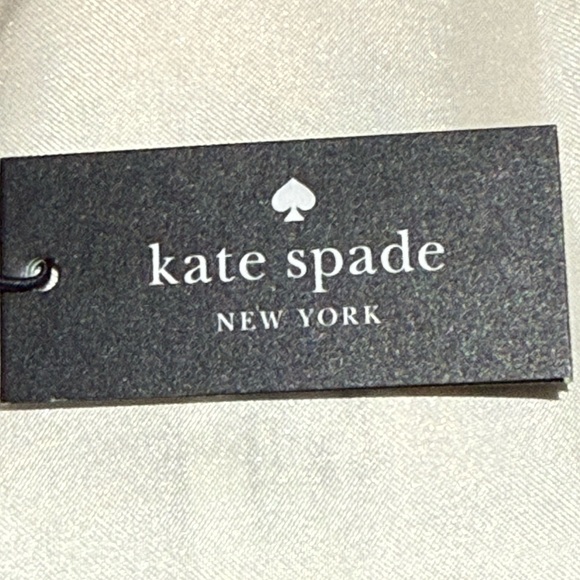 Kate Spade Gold and White Spade Hinged Bangle NWT - Picture 6 of 6